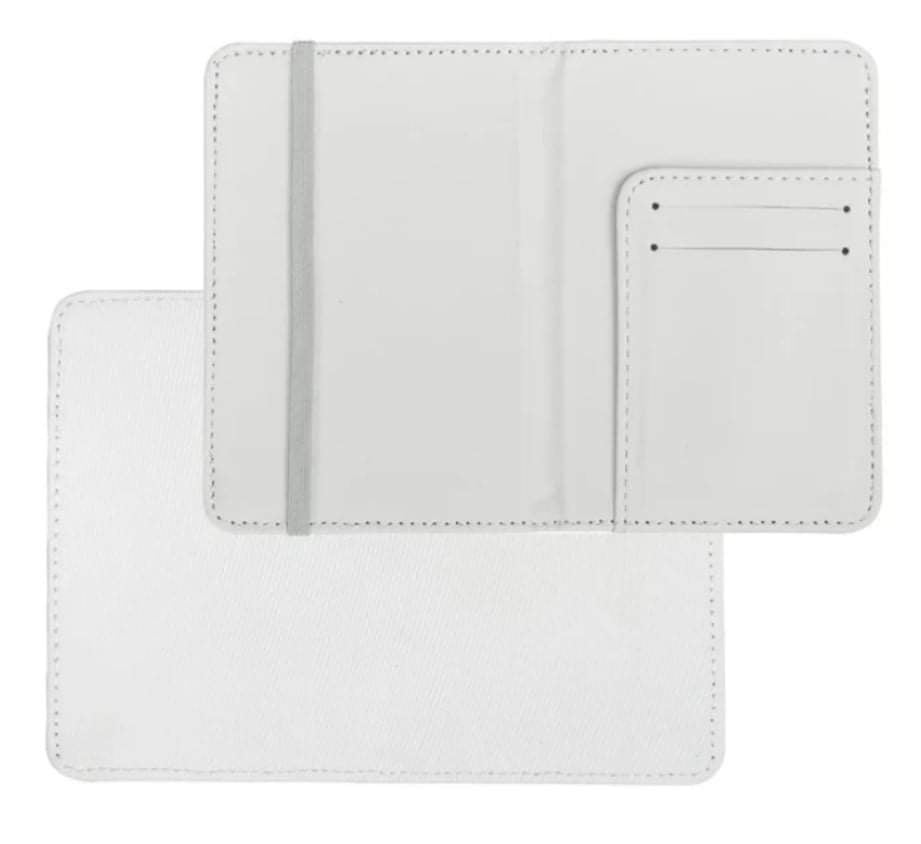 Sublimation PU Leather Passport Holder